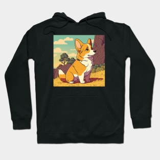 cute corgi Hoodie